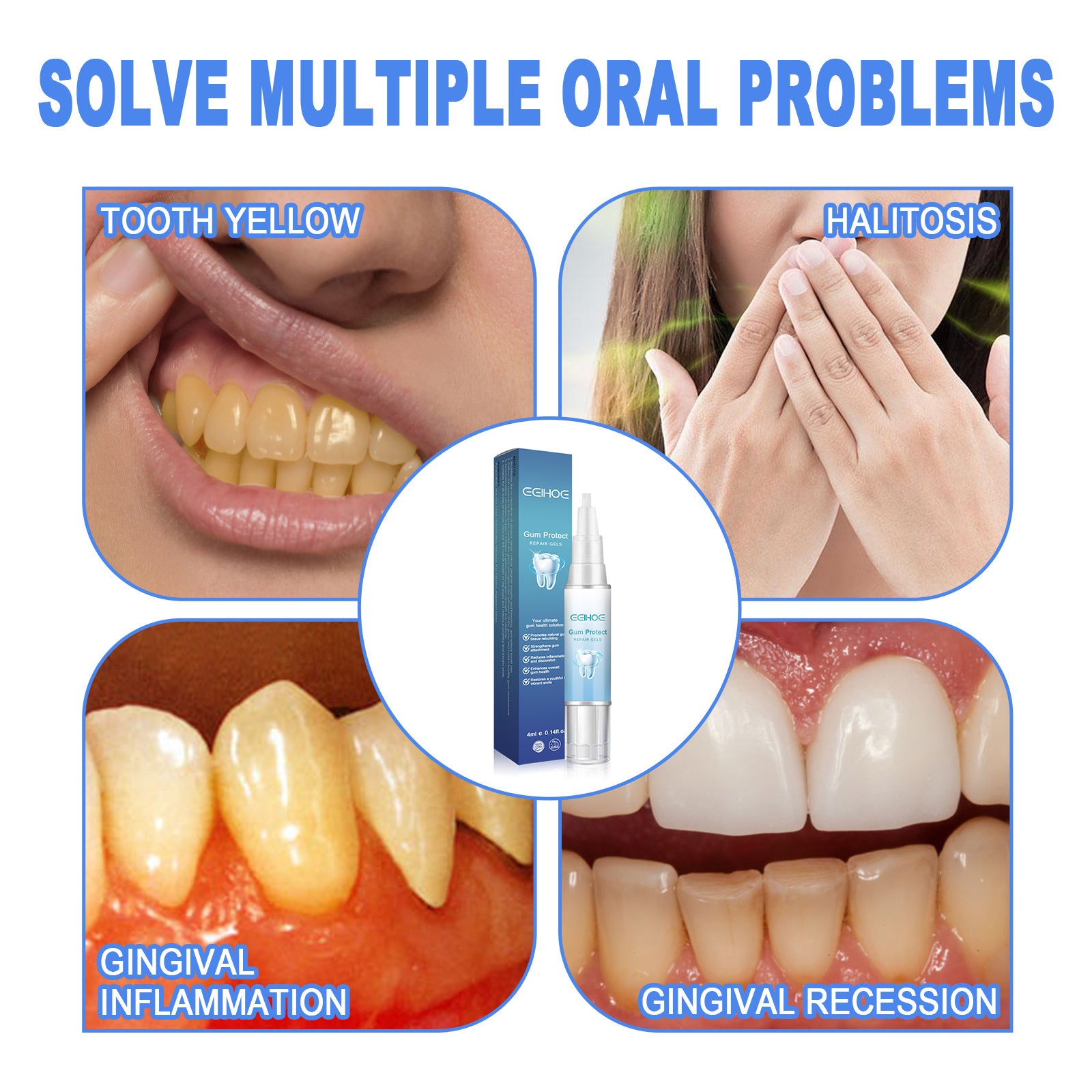 EELHOE Dental Repair Gel, Repair Gums Cleaning Dental Stains And Tartar Oral Care Gel EELHOE Dental Repair Gel, Repair Gums Cleaning Dental Stains And Tartar Oral Care Gel