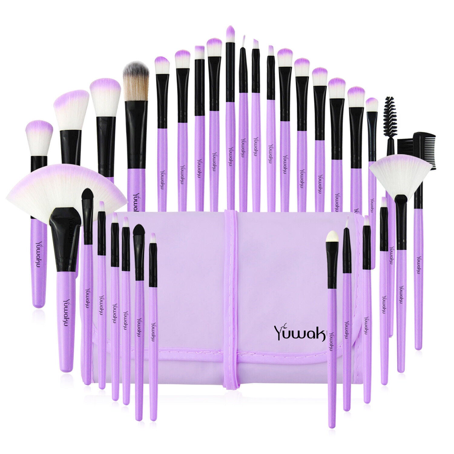 32PCS Professional Make Up Brushes Set Cosmetic Tool Kabuki Makeup Luxury Bag UK 32PCS Professional Make Up Brushes Set Cosmetic Tool Kabuki Makeup Luxury Bag UK
