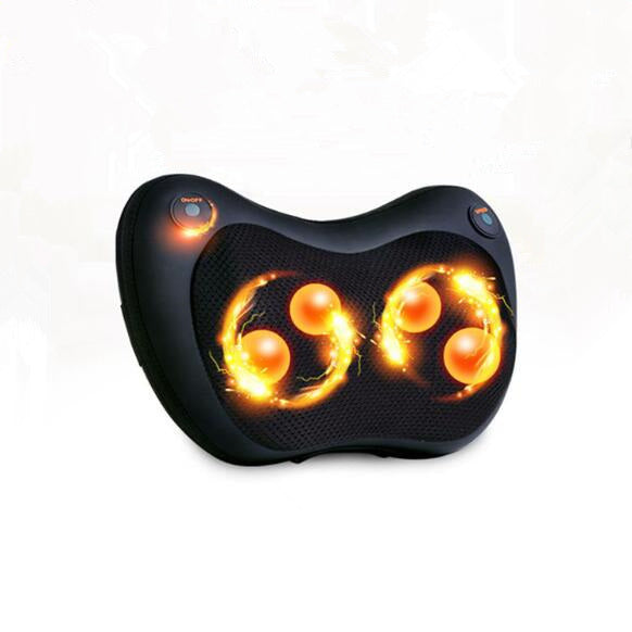 Electric Infrared Heating Kneading Neck Shoulder Back Body Spa Massage Pillow Car Chair Shiatsu Massager Masaj Device Electric Infrared Heating Kneading Neck Shoulder Back Body Spa Massage Pillow Car Chair Shiatsu Massager Masaj Device