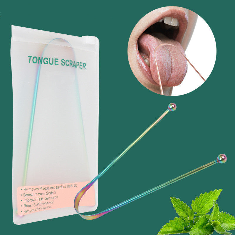 Tongue Scraper Cleaner Metal Cleaning Scraper for Men and Women Tongue Toothbrush Dental Oral Care Hygiene Tool Tongue Scraper Cleaner Metal Cleaning Scraper for Men and Women Tongue Toothbrush Dental Oral Care Hygiene Tool