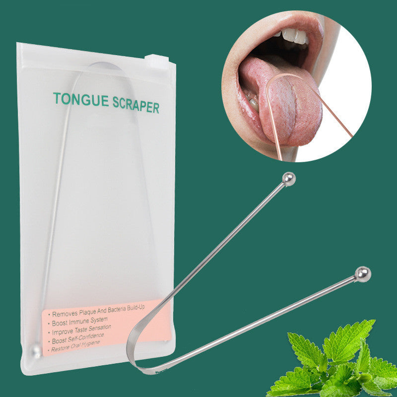 Tongue Scraper Cleaner Metal Cleaning Scraper for Men and Women Tongue Toothbrush Dental Oral Care Hygiene Tool Tongue Scraper Cleaner Metal Cleaning Scraper for Men and Women Tongue Toothbrush Dental Oral Care Hygiene Tool