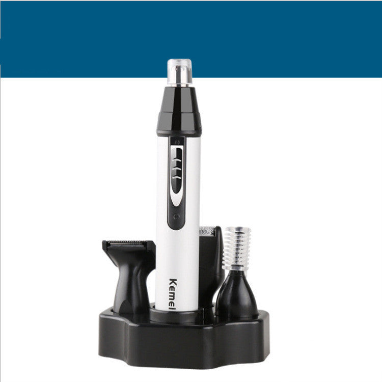 4 in1 Electric Nose Ear Trimmer Nasal Hair Cut Clipper Unisex Hair Removal Eyebrow Trimer Beard Shaving Machine Scissors Razor 4 in1 Electric Nose Ear Trimmer Nasal Hair Cut Clipper Unisex Hair Removal Eyebrow Trimer Beard Shaving Machine Scissors Razor