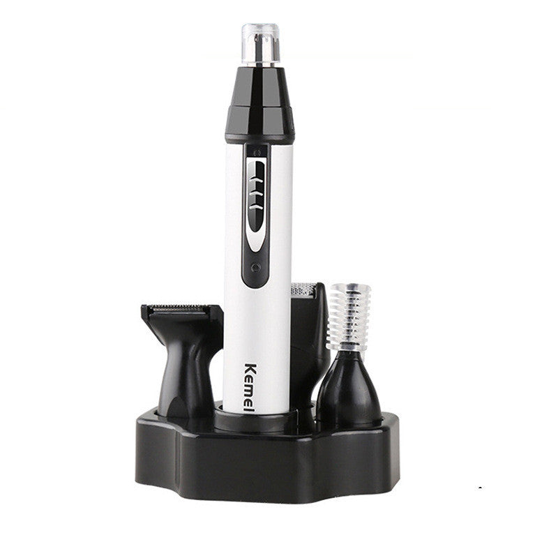 4 in1 Electric Nose Ear Trimmer Nasal Hair Cut Clipper Unisex Hair Removal Eyebrow Trimer Beard Shaving Machine Scissors Razor 4 in1 Electric Nose Ear Trimmer Nasal Hair Cut Clipper Unisex Hair Removal Eyebrow Trimer Beard Shaving Machine Scissors Razor