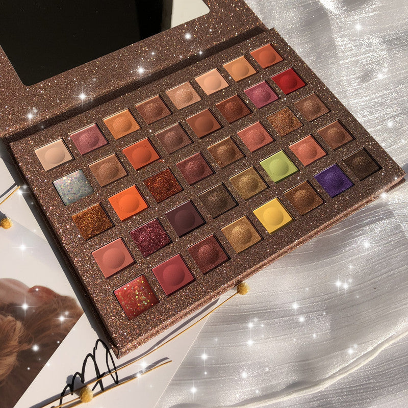 Ins Super Fire Mashed Potatoes Glitter Sequins Waterproof 40 Color Eyeshadow Palette Ins Super Fire Mashed Potatoes Glitter Sequins Waterproof 40 Color Eyeshadow Palette