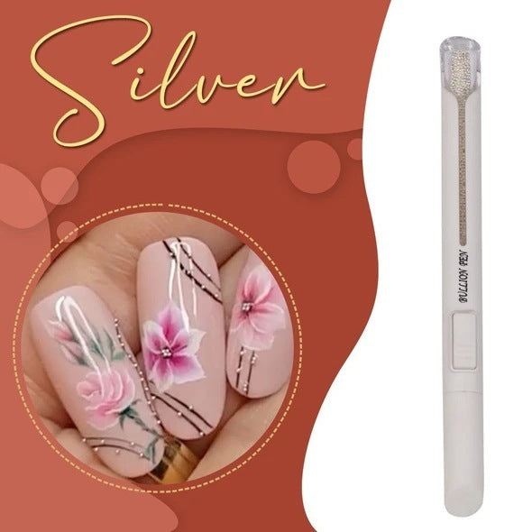 Nail Art Ball Point Drill Point Pen Ball Pen Nail Tools Point Drill Nail Silver Gold Ball Pen Nail Art Ball Point Drill Point Pen Ball Pen Nail Tools Point Drill Nail Silver Gold Ball Pen