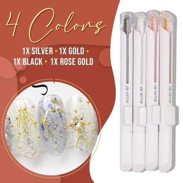 Nail Art Ball Point Drill Point Pen Ball Pen Nail Tools Point Drill Nail Silver Gold Ball Pen Nail Art Ball Point Drill Point Pen Ball Pen Nail Tools Point Drill Nail Silver Gold Ball Pen