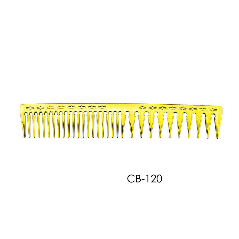 Electroplated Golden Hair Comb Professional Hairdresser Hair Salon Styling High Temperature Comb Electroplated Golden Hair Comb Professional Hairdresser Hair Salon Styling High Temperature Comb