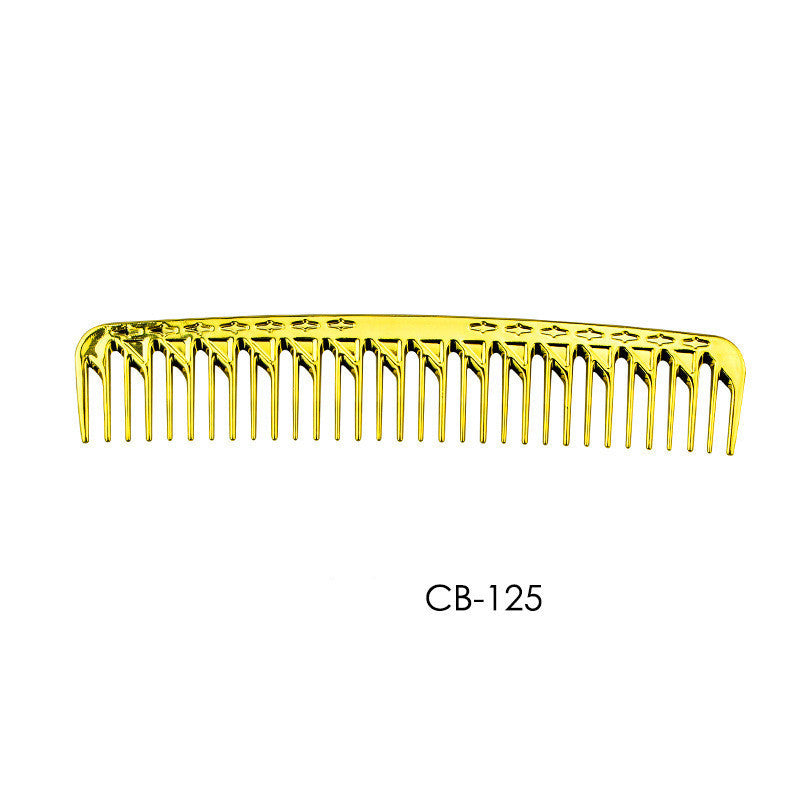 Electroplated Golden Hair Comb Professional Hairdresser Hair Salon Styling High Temperature Comb Electroplated Golden Hair Comb Professional Hairdresser Hair Salon Styling High Temperature Comb