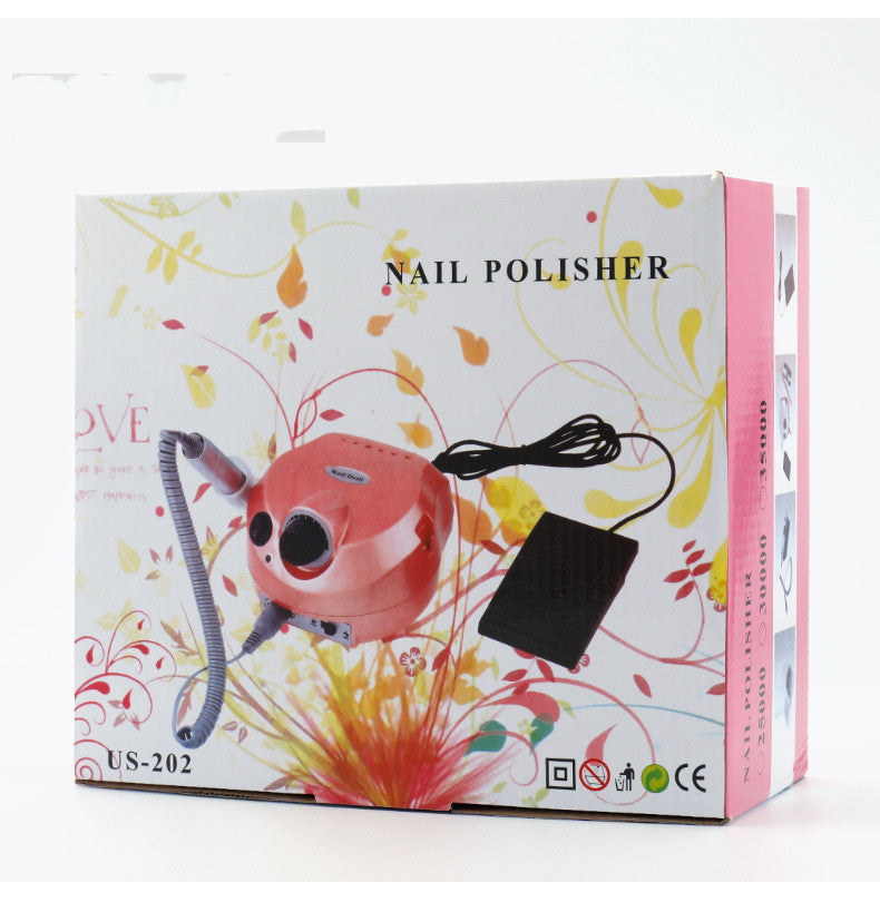 Nail Tools 25000 Rpm Us-202 Electric Nail Polisher  Nail Polisher Pink 12 Pcs Nail Tools 25000 Rpm Us-202 Electric Nail Polisher  Nail Polisher Pink 12 Pcs