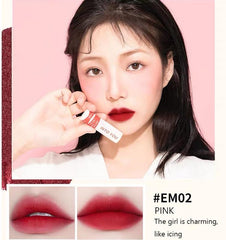 Velvet Matte Lip Gloss Long Lasting Waterproof Liquid Dual-Use Nude Natural Make-Up