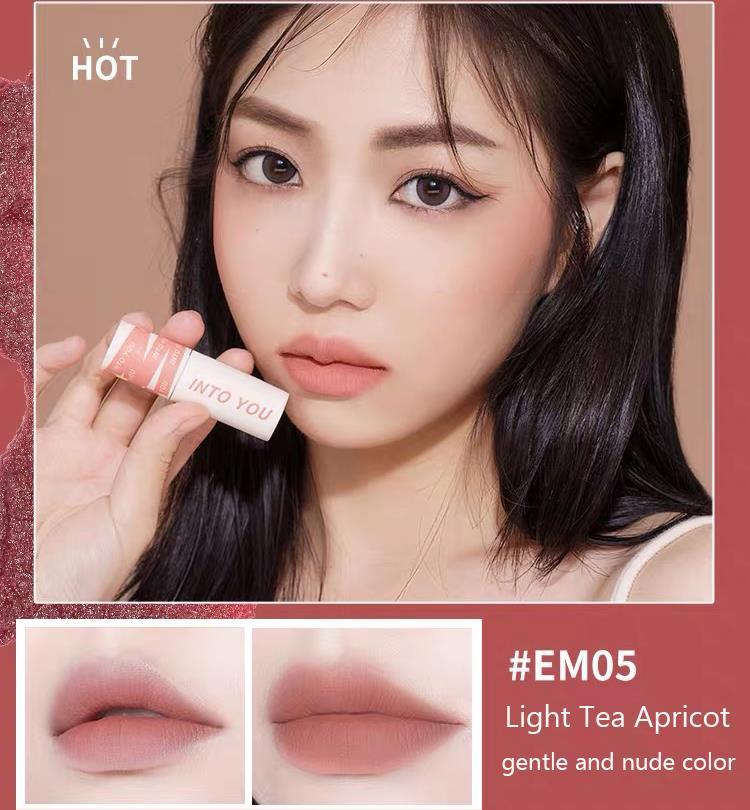 Velvet Matte Lip Gloss Long Lasting Waterproof Liquid Dual-Use Nude Natural Make-Up Velvet Matte Lip Gloss Long Lasting Waterproof Liquid Dual-Use Nude Natural Make-Up
