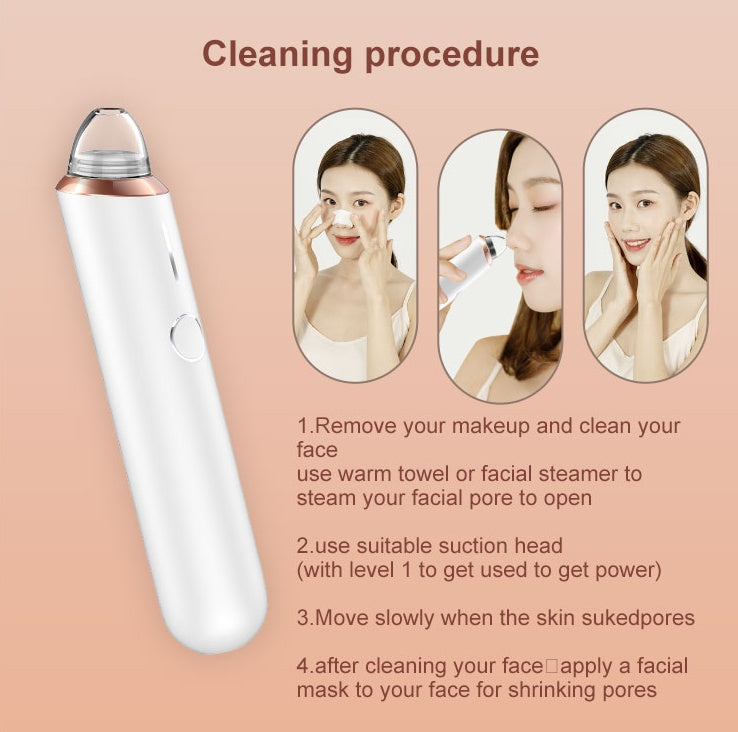 Visual Blackhead Suction Blackhead Device New Cross-Border Beauty Instrument Household Cleansing Instrument Source Factory Direct Supply Visual Blackhead Suction Blackhead Device New Cross-Border Beauty Instrument Household Cleansing Instrument Source Factory Direct Supply