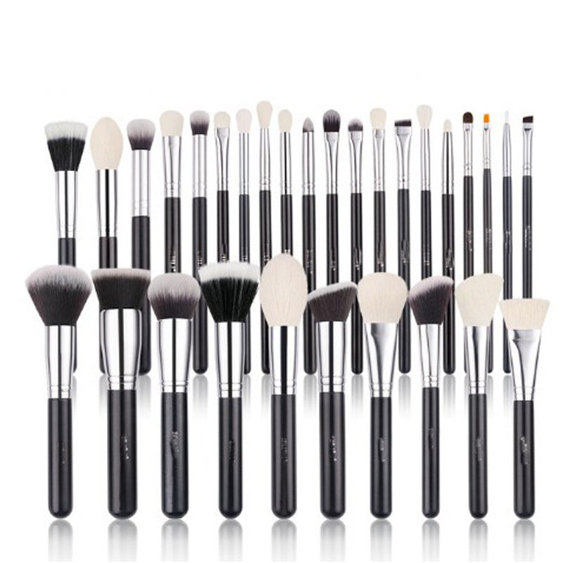 30 Animal Hair Makeup Brushes Set Recommended Beauty Tools For Film Studio Makeup School 30 Animal Hair Makeup Brushes Set Recommended Beauty Tools For Film Studio Makeup School