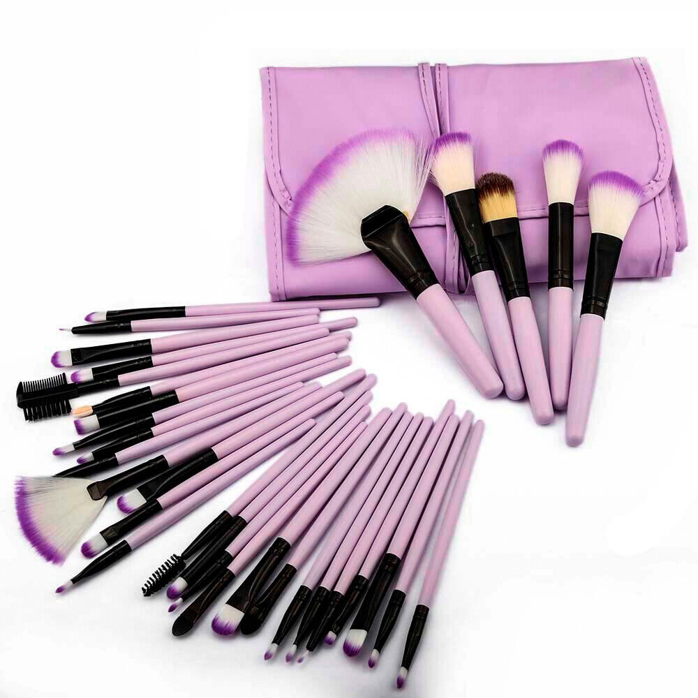 32Pcs Makeup Brushes Pouch Set Blending Powder Puff Professional Cosmetics Tools 32Pcs Makeup Brushes Pouch Set Blending Powder Puff Professional Cosmetics Tools
