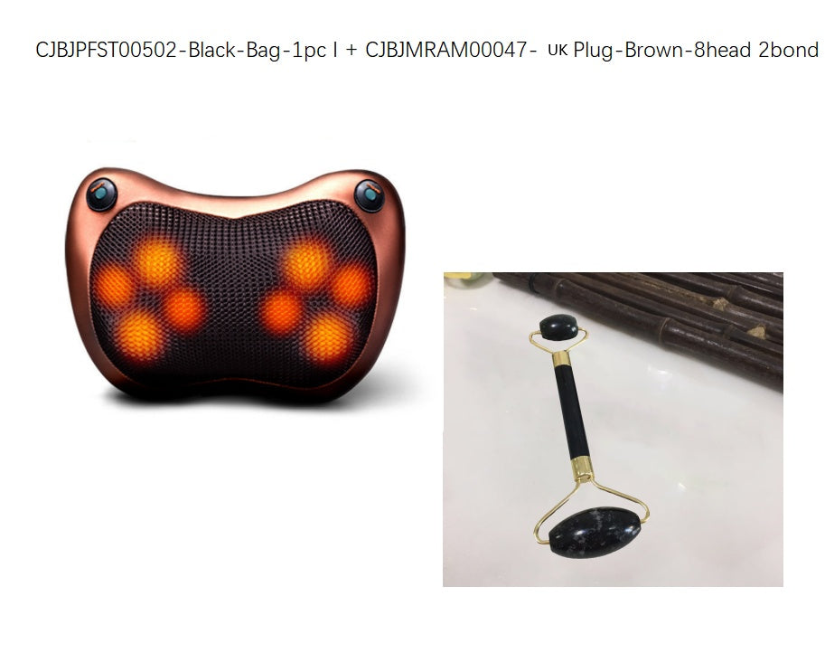 Electric Infrared Heating Kneading Neck Shoulder Back Body Spa Massage Pillow Car Chair Shiatsu Massager Masaj Device Electric Infrared Heating Kneading Neck Shoulder Back Body Spa Massage Pillow Car Chair Shiatsu Massager Masaj Device