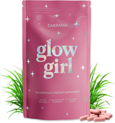 Glow Girl Beef Organ Supplement with Vitamin C for Women – Hormone Balance, Energy, Immunity, Healthy Skin & Hair | Zakrama Organ Capsules (180 Capsules)