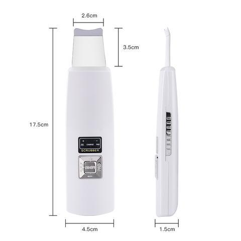 Ultrasonic Skin Scrubber Face Cleanser Blackhead Acne Removal Facial Spa Vibration Massager Ultrasound Peeling Clean Machine 394 Ultrasonic Skin Scrubber Face Cleanser Blackhead Acne Removal Facial Spa Vibration Massager Ultrasound Peeling Clean Machine 394