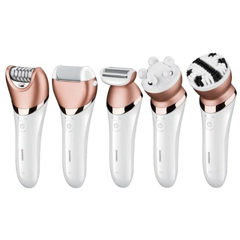 4-in-1 Ms. Rechargeable Electric Shaver Epilator Shaving Machine Multi-function Epilator Lady Hair Removal Massager Set 4-in-1 Ms. Rechargeable Electric Shaver Epilator Shaving Machine Multi-function Epilator Lady Hair Removal Massager Set
