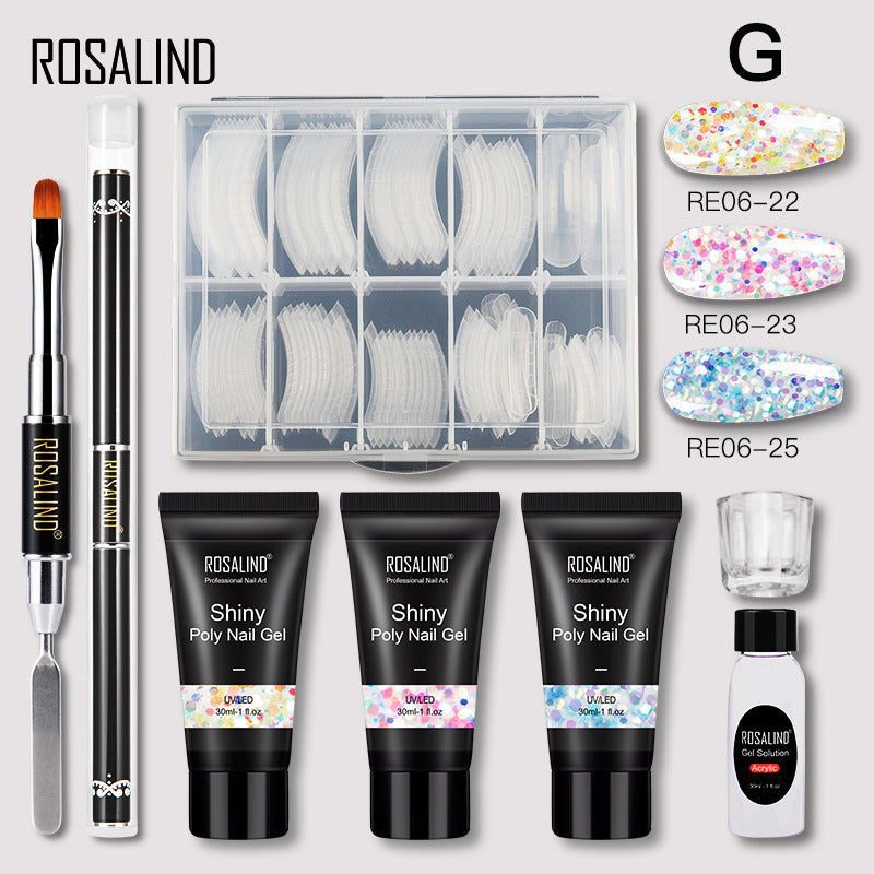 Nail Art Modeling Quick Extension Liquid Gel Nail 30ML Extension Glue Tool Set 3pcs Nail Art Modeling Quick Extension Liquid Gel Nail 30ML Extension Glue Tool Set 3pcs