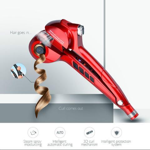 Professional ceramic hair steam machine hair curler roller curling iron, hair waver in digital magic styling tools styler Professional ceramic hair steam machine hair curler roller curling iron, hair waver in digital magic styling tools styler