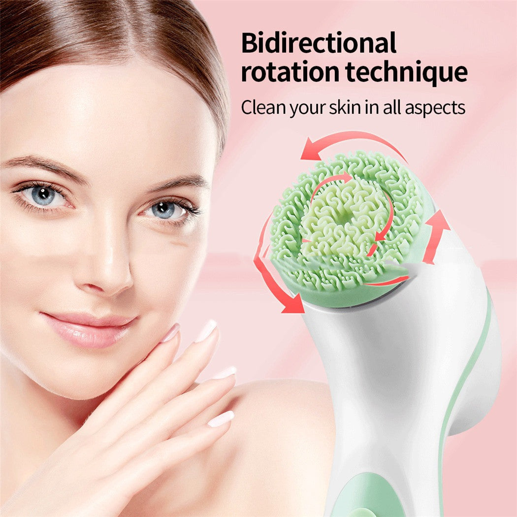3-in-1 Multifunctional Silicone Face Neck Eye And Other Skin SPA Cleaning Massage Makeup Remover Facial Cleansing Instrument MR443 3-in-1 Multifunctional Silicone Face Neck Eye And Other Skin SPA Cleaning Massage Makeup Remover Facial Cleansing Instrument MR443