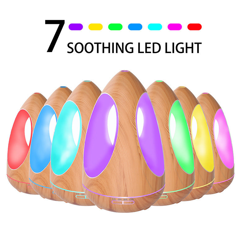 550ML Creative Air Humidifier Aroma Essential Oil Diffuser Cool Mist with Colorful LED Light for Yoga Spa Living Room 550ML Creative Air Humidifier Aroma Essential Oil Diffuser Cool Mist with Colorful LED Light for Yoga Spa Living Room
