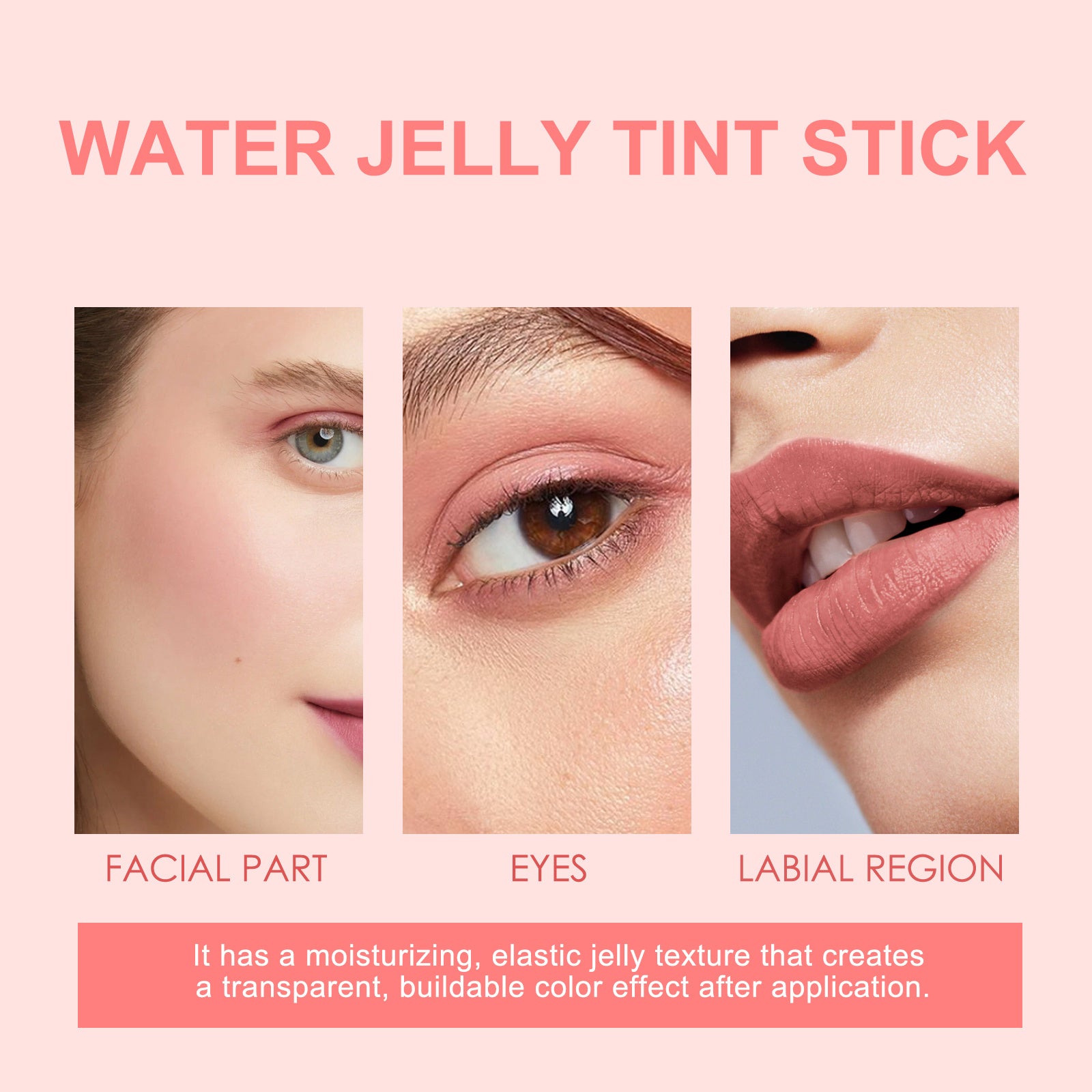 EELHOE Fruit Jelly Blush Lip Gloss Stick Lazy Contouring Even Skin Tone Brightening And Colorful Easy To Apply Lip Gloss Stick EELHOE Fruit Jelly Blush Lip Gloss Stick Lazy Contouring Even Skin Tone Brightening And Colorful Easy To Apply Lip Gloss Stick