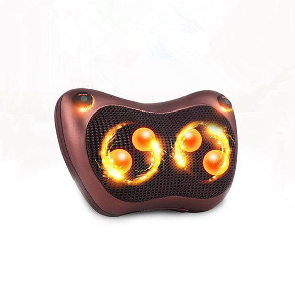 Electric Infrared Heating Kneading Neck Shoulder Back Body Spa Massage Pillow Car Chair Shiatsu Massager Masaj Device Electric Infrared Heating Kneading Neck Shoulder Back Body Spa Massage Pillow Car Chair Shiatsu Massager Masaj Device