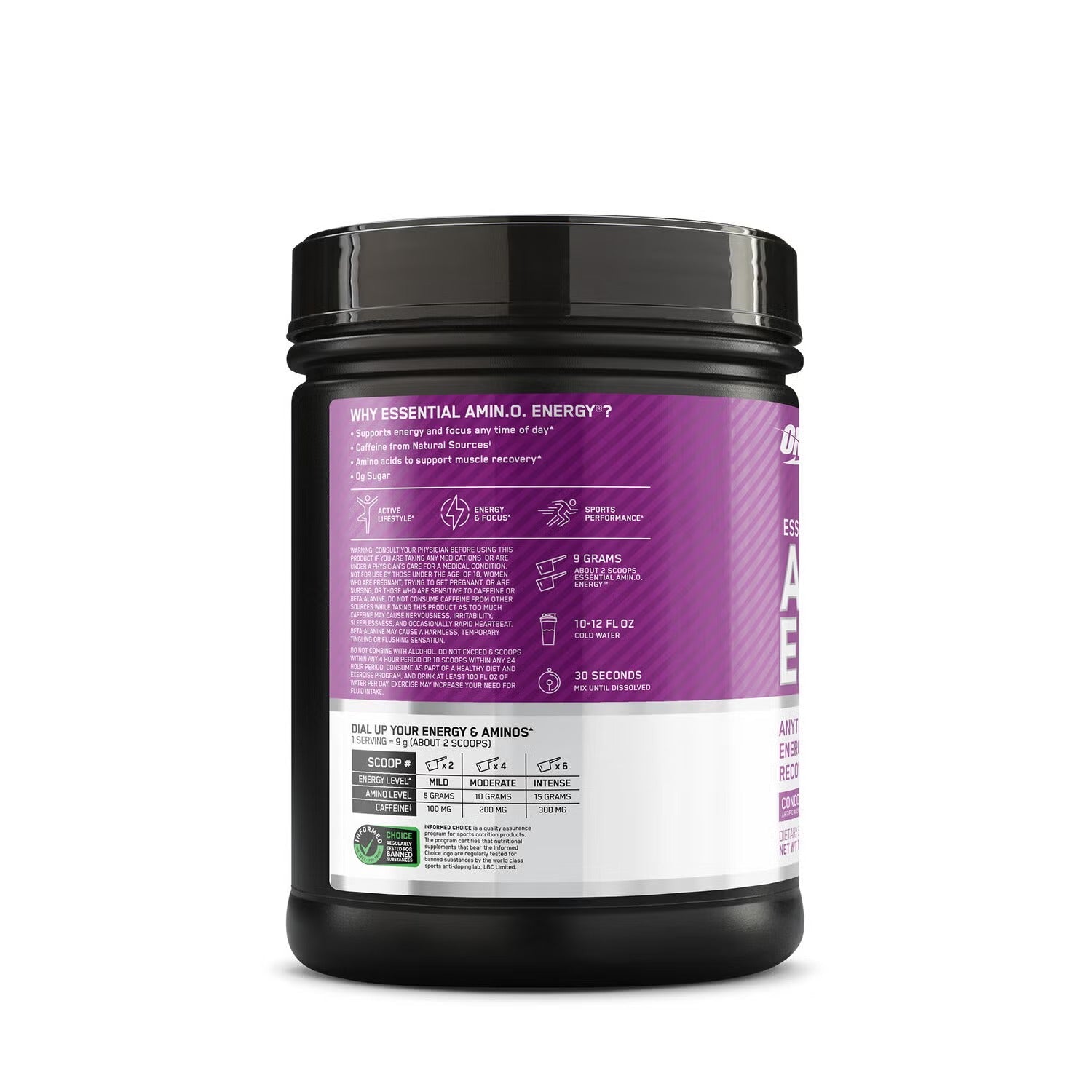 Essential AMIN.O. Energy™ - Concord Grape (65 Servings) Essential AMIN.O. Energy™ - Concord Grape (65 Servings)