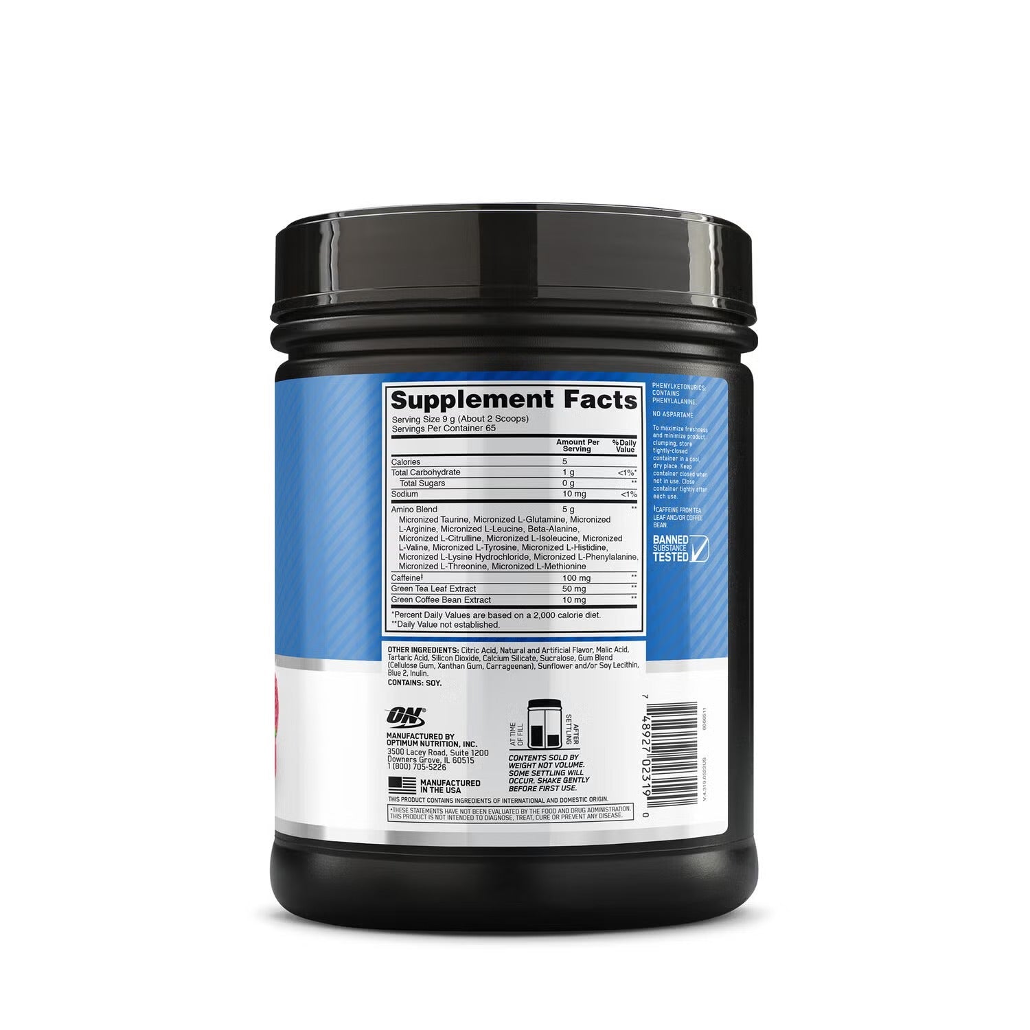 Essential AMIN.O. Energy™ - Blue Raspberry (65 Servings) Essential AMIN.O. Energy™ - Blue Raspberry (65 Servings)