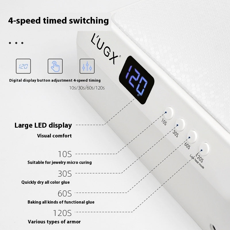 For Nail Beauty Shop 69 Lamp Beads High Power With Hand Pillow Hands Phototherapy Machine For Nail Beauty Shop 69 Lamp Beads High Power With Hand Pillow Hands Phototherapy Machine