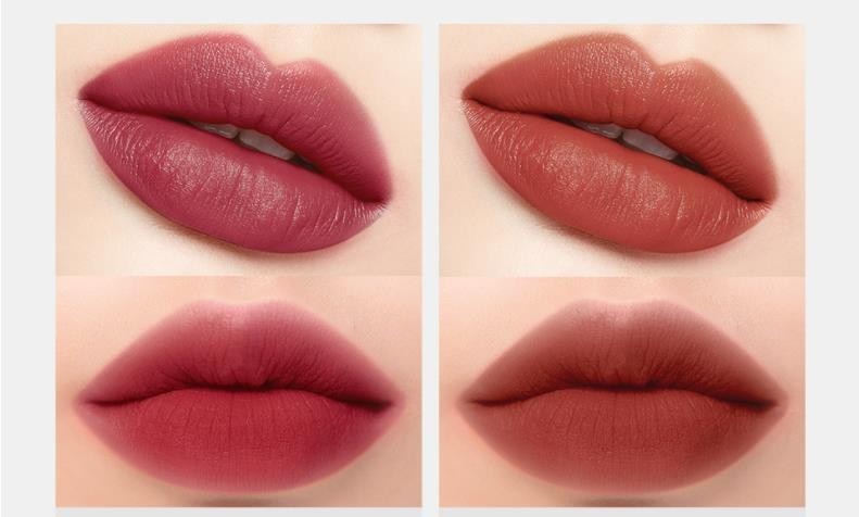 Lip Glaze Nude Milky Coffee Amber Pumpkin Cinnamon Milk Tea Double-headed Lipstick Lip Glaze Nude Milky Coffee Amber Pumpkin Cinnamon Milk Tea Double-headed Lipstick