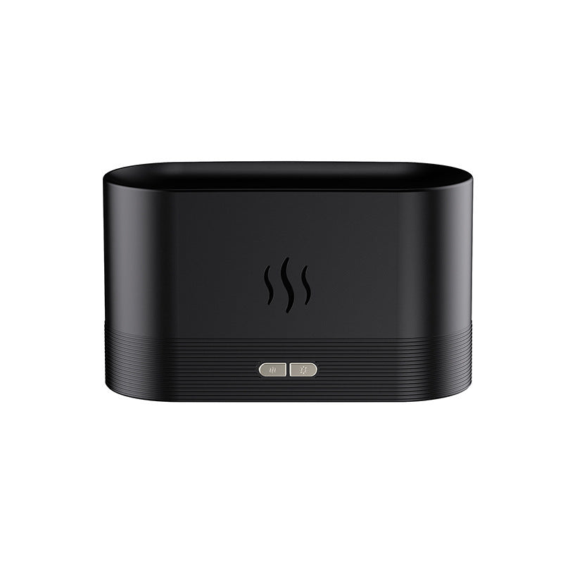 Aroma Diffuser With Flame Light Mist Humidifier Aromatherapy Diffuser With Waterless Auto-Off Protection For Spa Home Yoga Office Aroma Diffuser With Flame Light Mist Humidifier Aromatherapy Diffuser With Waterless Auto-Off Protection For Spa Home Yoga Office