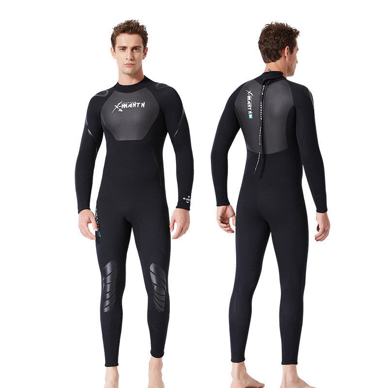 1.5MM One-piece Warm And Cold Long-sleeved Snorkeling Surfing Sunscreen Jellyfish Swimsuit 1.5MM One-piece Warm And Cold Long-sleeved Snorkeling Surfing Sunscreen Jellyfish Swimsuit