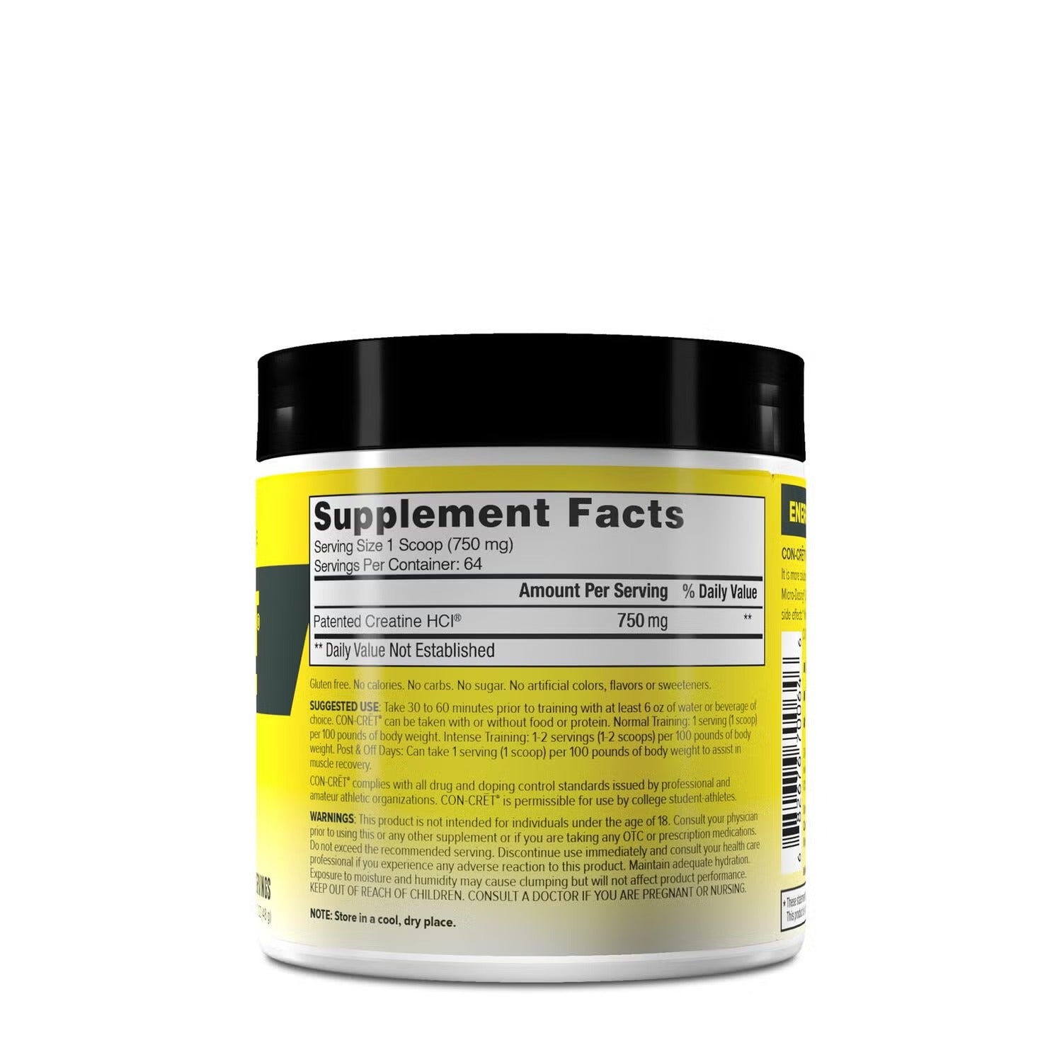 Patented Creatine HCl® Powder - Lemon Lime(64 Servings) Patented Creatine HCl® Powder - Lemon Lime(64 Servings)