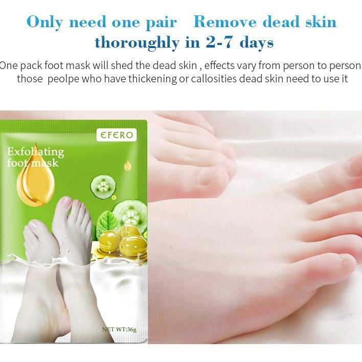 2024 New Exfoliating Foot Mask Foot SPA Pedicure Socks Removing Dead Skin Whitening Heels Feet Peeling Anti Cracked Foot Skin Care 2024 New Exfoliating Foot Mask Foot SPA Pedicure Socks Removing Dead Skin Whitening Heels Feet Peeling Anti Cracked Foot Skin Care