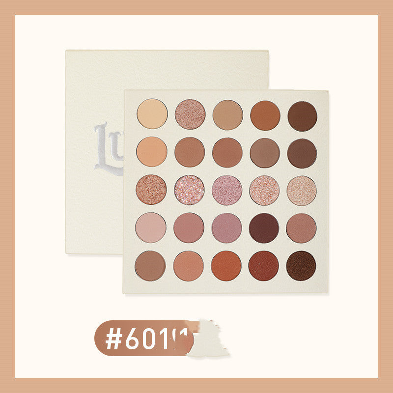 Cream Eye Ling 25 Color Eyeshadow Beads Matte Earth Milk Tea Large Pan Eyeshadow Palette Cream Eye Ling 25 Color Eyeshadow Beads Matte Earth Milk Tea Large Pan Eyeshadow Palette