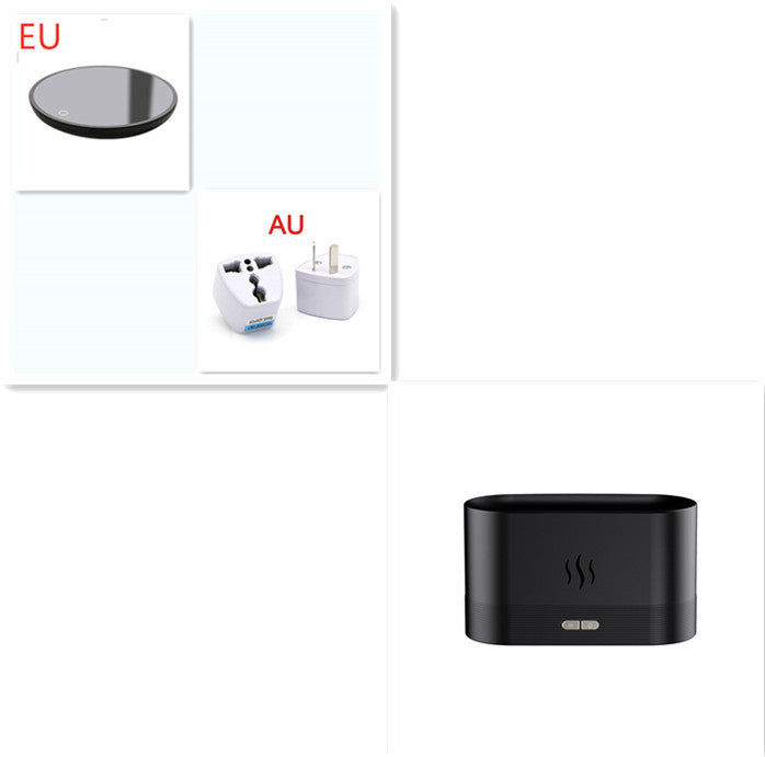 Aroma Diffuser With Flame Light Mist Humidifier Aromatherapy Diffuser With Waterless Auto-Off Protection For Spa Home Yoga Office Aroma Diffuser With Flame Light Mist Humidifier Aromatherapy Diffuser With Waterless Auto-Off Protection For Spa Home Yoga Office