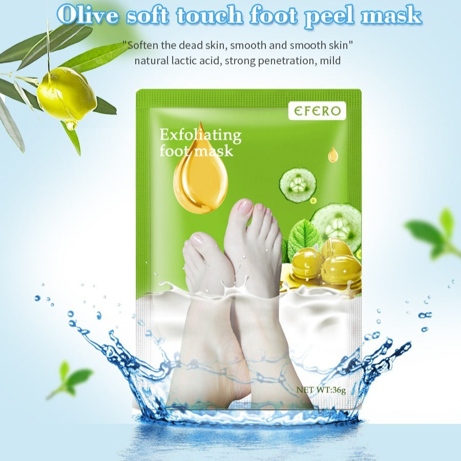 2024 New Exfoliating Foot Mask Foot SPA Pedicure Socks Removing Dead Skin Whitening Heels Feet Peeling Anti Cracked Foot Skin Care 2024 New Exfoliating Foot Mask Foot SPA Pedicure Socks Removing Dead Skin Whitening Heels Feet Peeling Anti Cracked Foot Skin Care