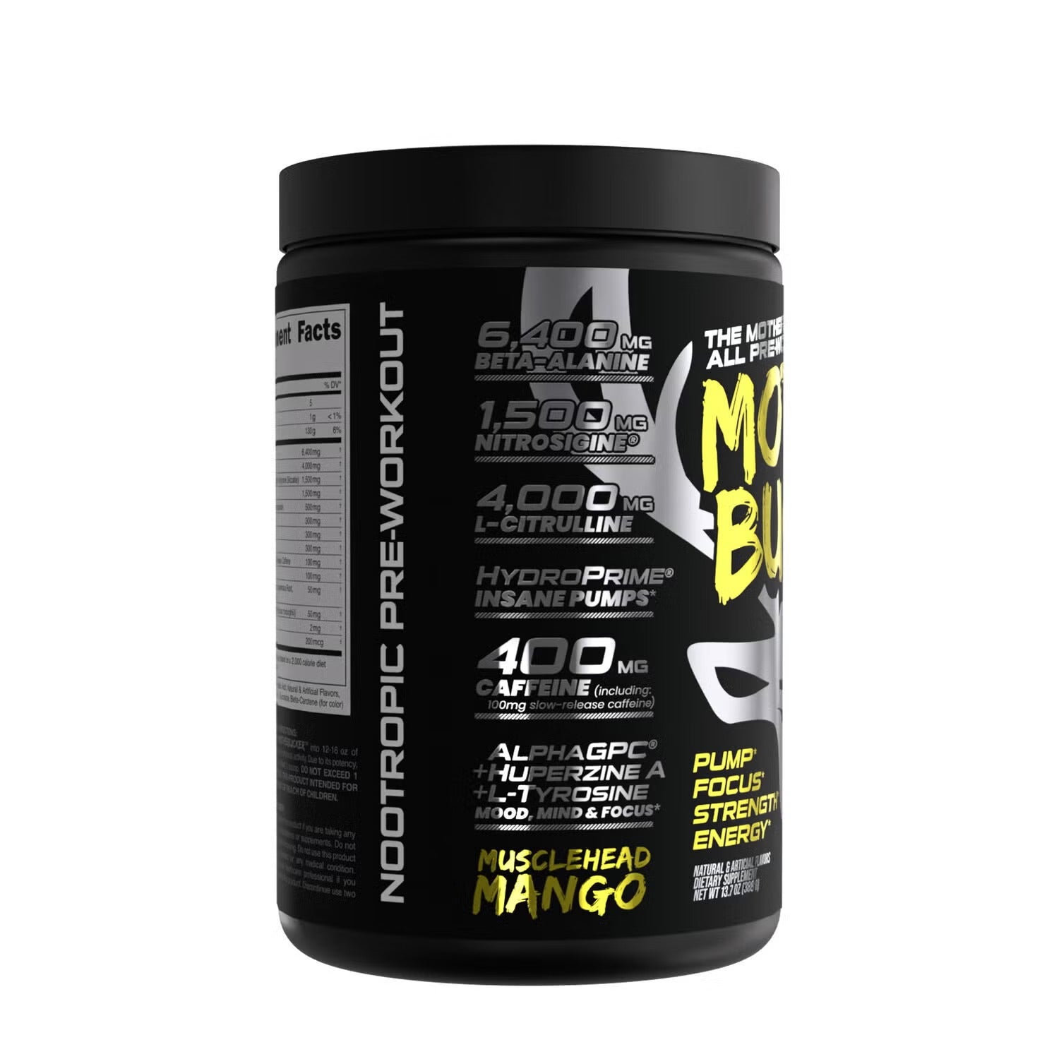 Mother Bucker™ Nootropic Pre-Workout - Musclehead Mango (20 Servings) Mother Bucker™ Nootropic Pre-Workout - Musclehead Mango (20 Servings)