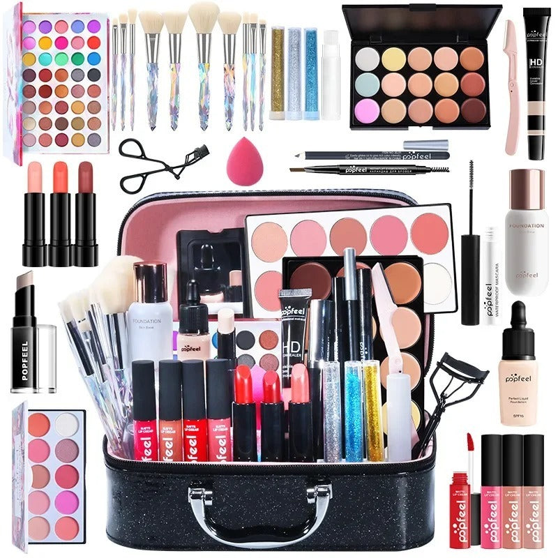 Beginner Cosmetics Makeup Set Complete Set Novice Student Light Makeup Gift Box Beginner Cosmetics Makeup Set Complete Set Novice Student Light Makeup Gift Box