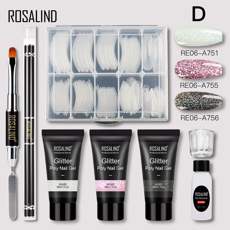 Nail Art Modeling Quick Extension Liquid Gel Nail 30ML Extension Glue Tool Set 3pcs Nail Art Modeling Quick Extension Liquid Gel Nail 30ML Extension Glue Tool Set 3pcs