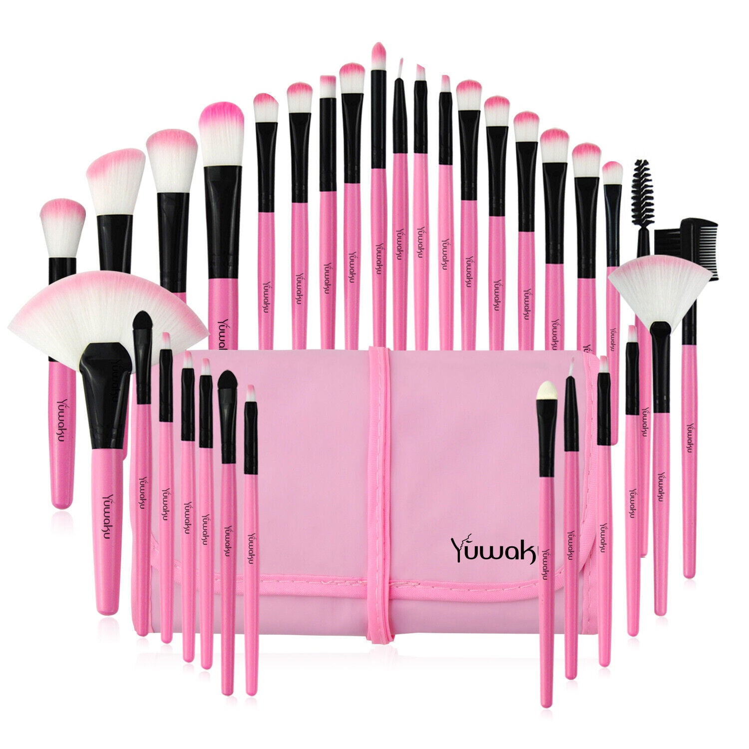 32PCS Professional Make Up Brushes Set Cosmetic Tool Kabuki Makeup Luxury Bag UK 32PCS Professional Make Up Brushes Set Cosmetic Tool Kabuki Makeup Luxury Bag UK