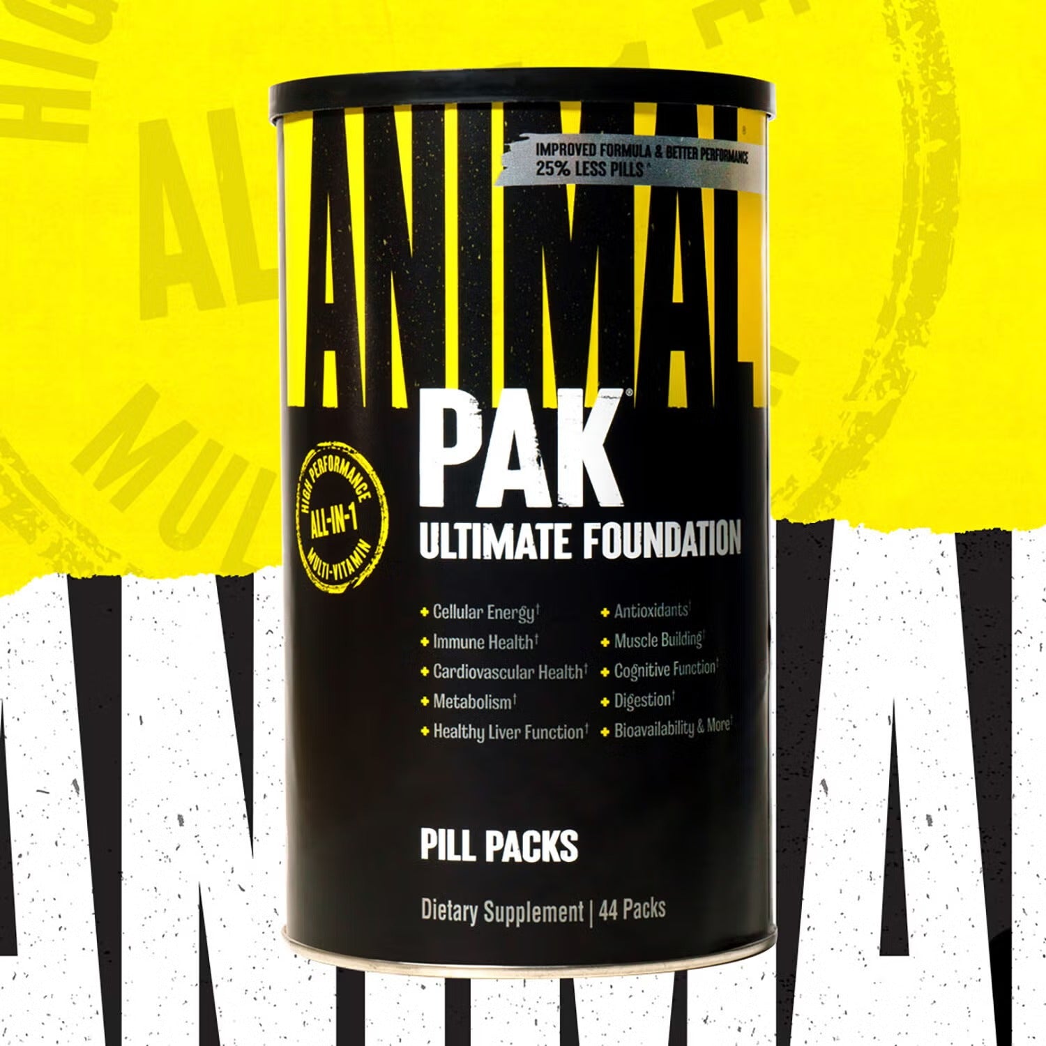 Animal Pak Ultimate Foundation Pill Packs - 44 Packs (22 Servings) Animal Pak Ultimate Foundation Pill Packs - 44 Packs (22 Servings)