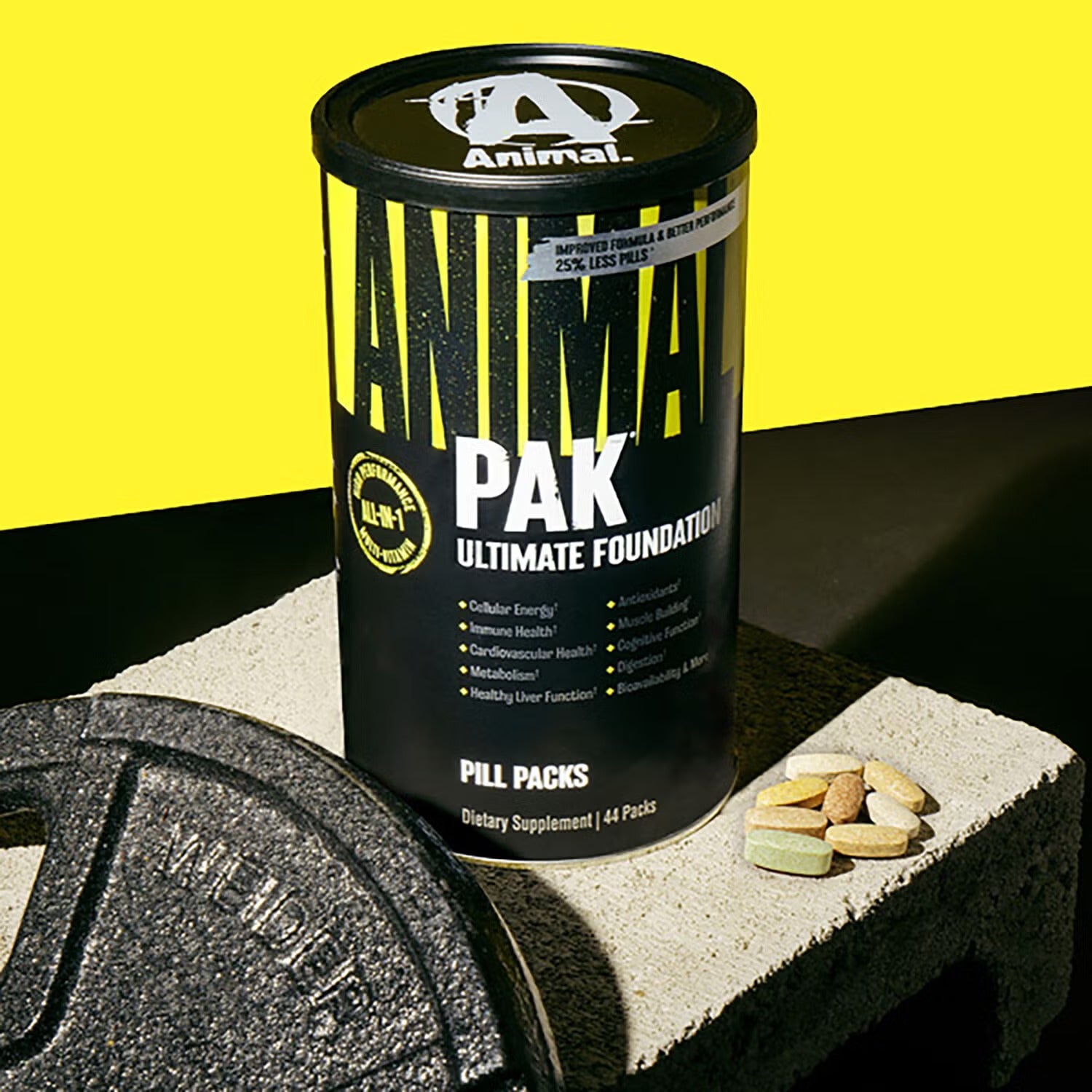 Animal Pak Ultimate Foundation Pill Packs - 44 Packs (22 Servings) Animal Pak Ultimate Foundation Pill Packs - 44 Packs (22 Servings)