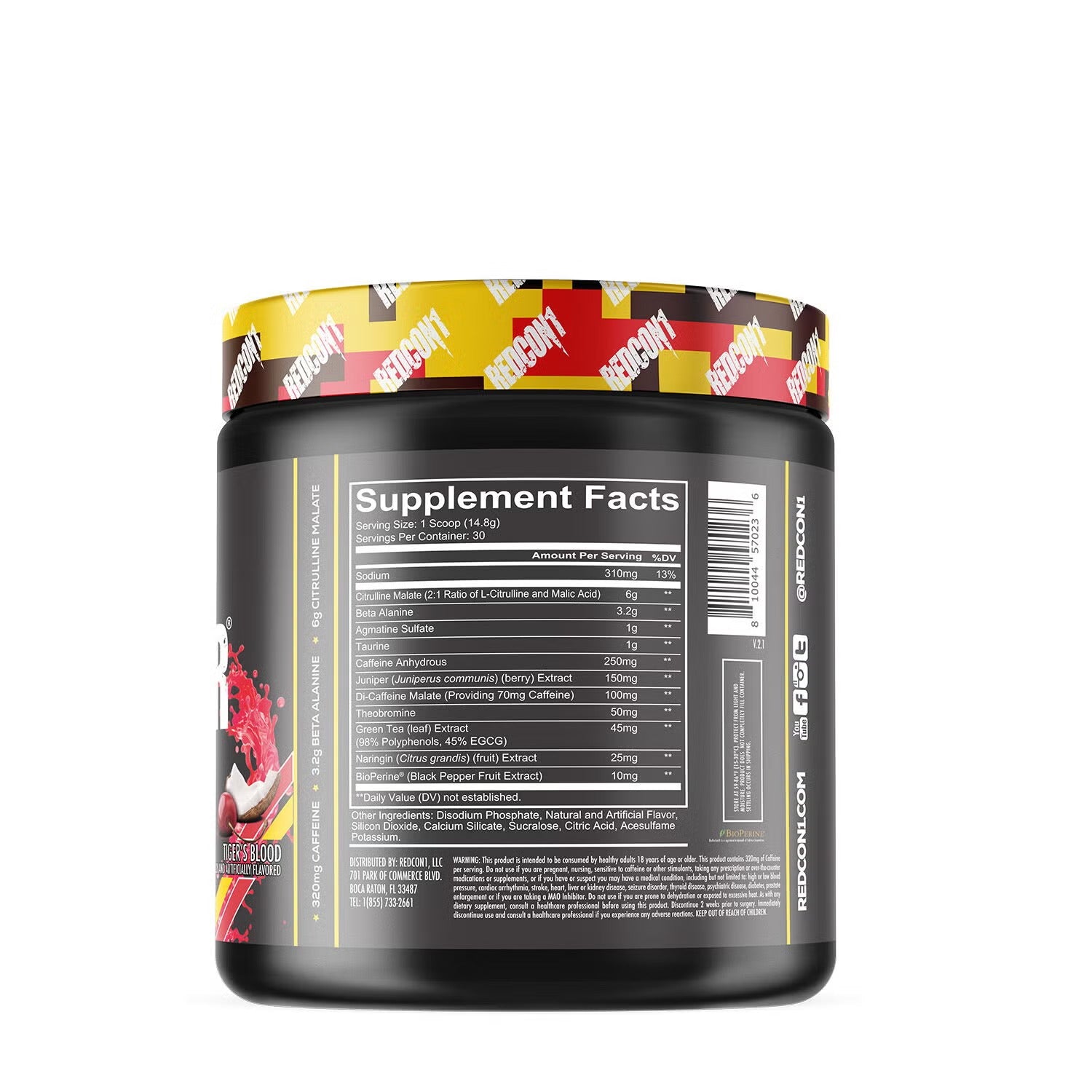 Total War® Pre-Workout - Tiger's Blood (30 Servings) Total War® Pre-Workout - Tiger's Blood (30 Servings)