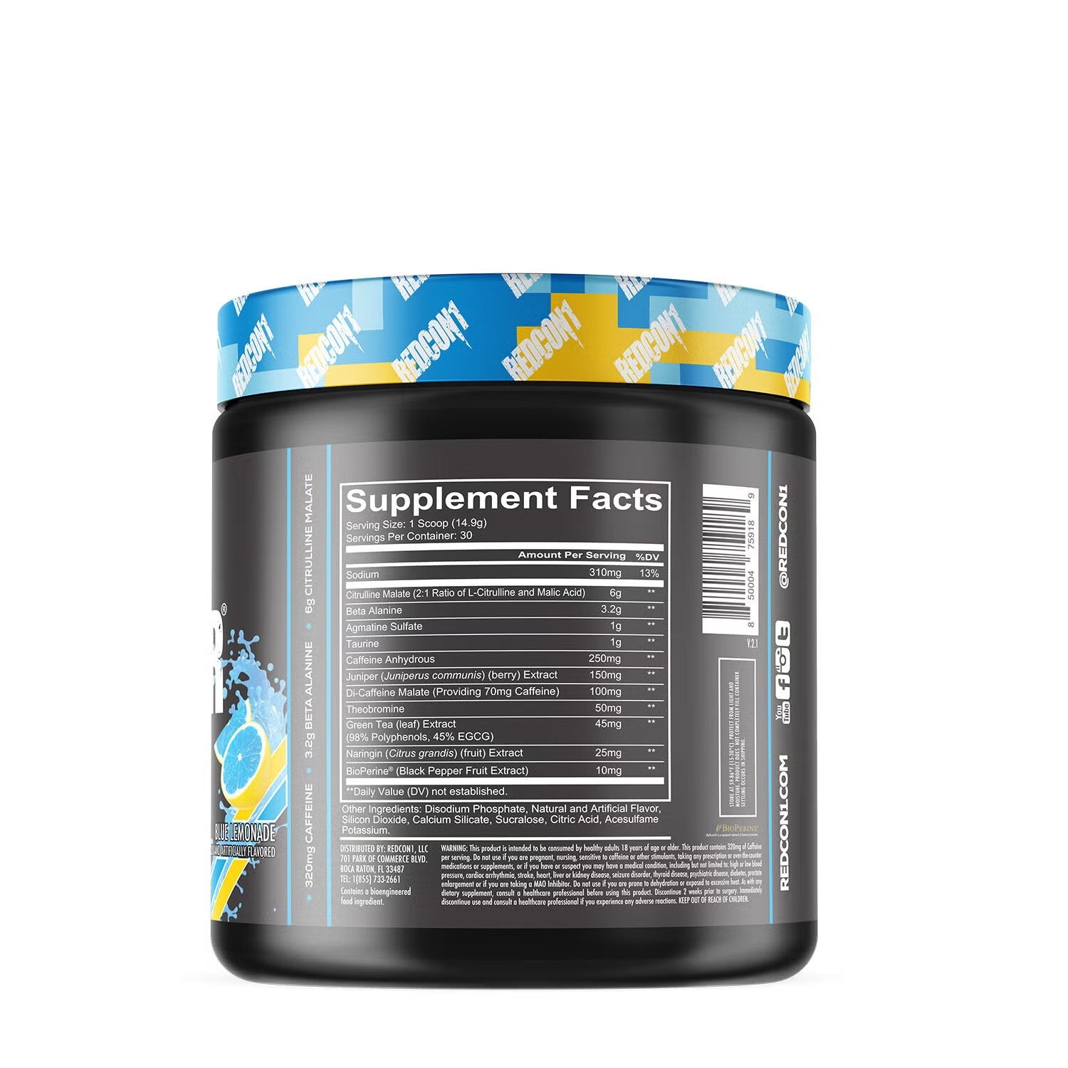 Total War® Pre Workout - Blue Lemonade (30 Servings) Total War® Pre Workout - Blue Lemonade (30 Servings)