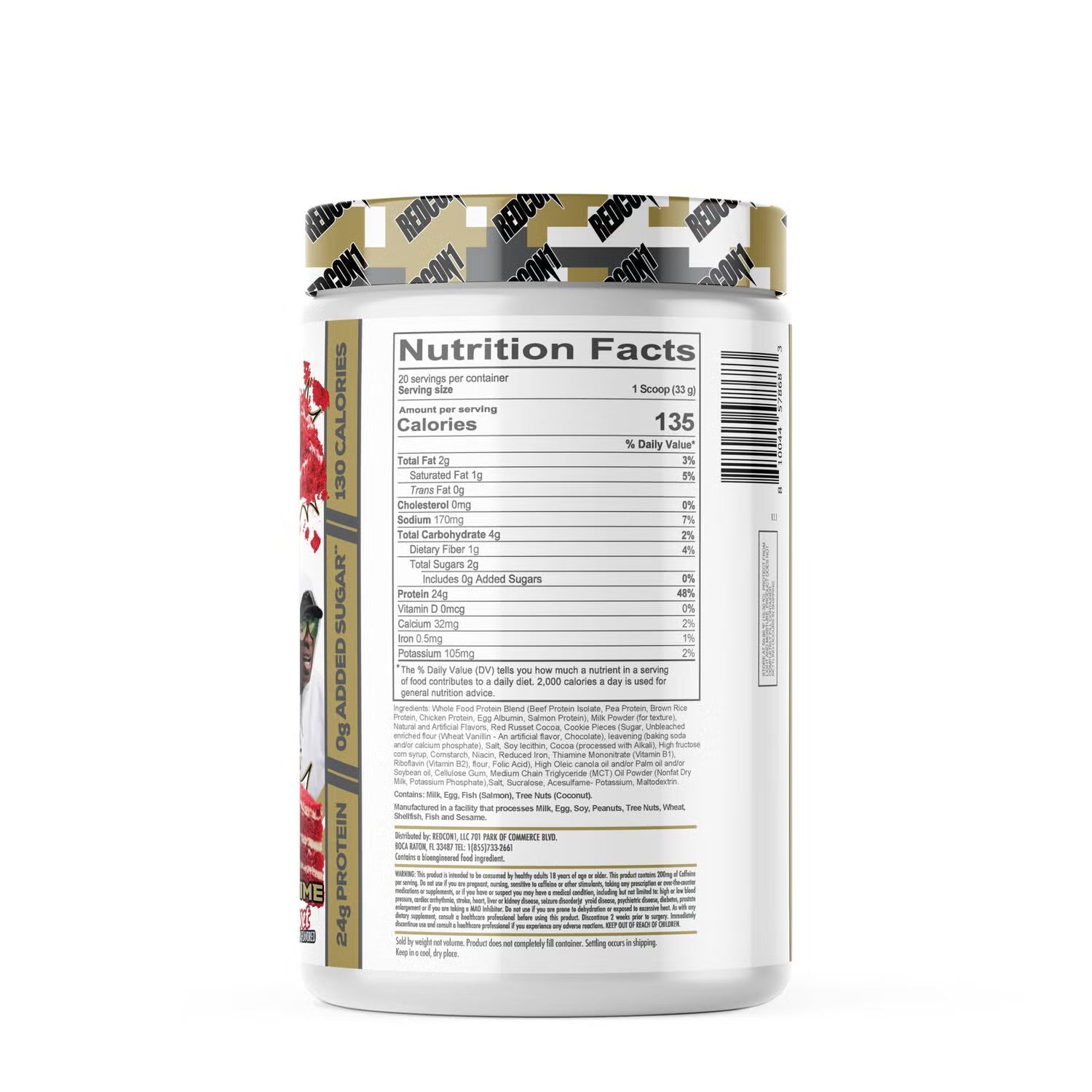 MRE LITE® x Deion Sanders - Red Velvet (20 Servings) MRE LITE® x Deion Sanders - Red Velvet (20 Servings)