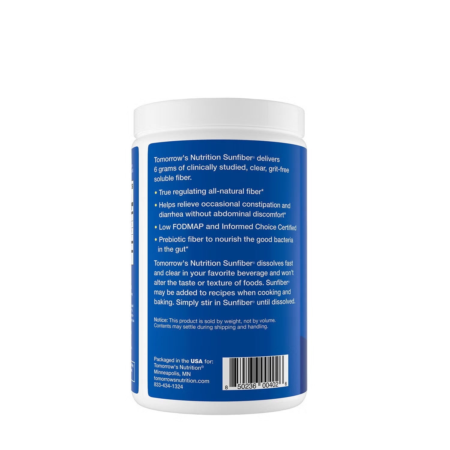 SunFiber® - 0.46 lb. (30 Servings) SunFiber® - 0.46 lb. (30 Servings)