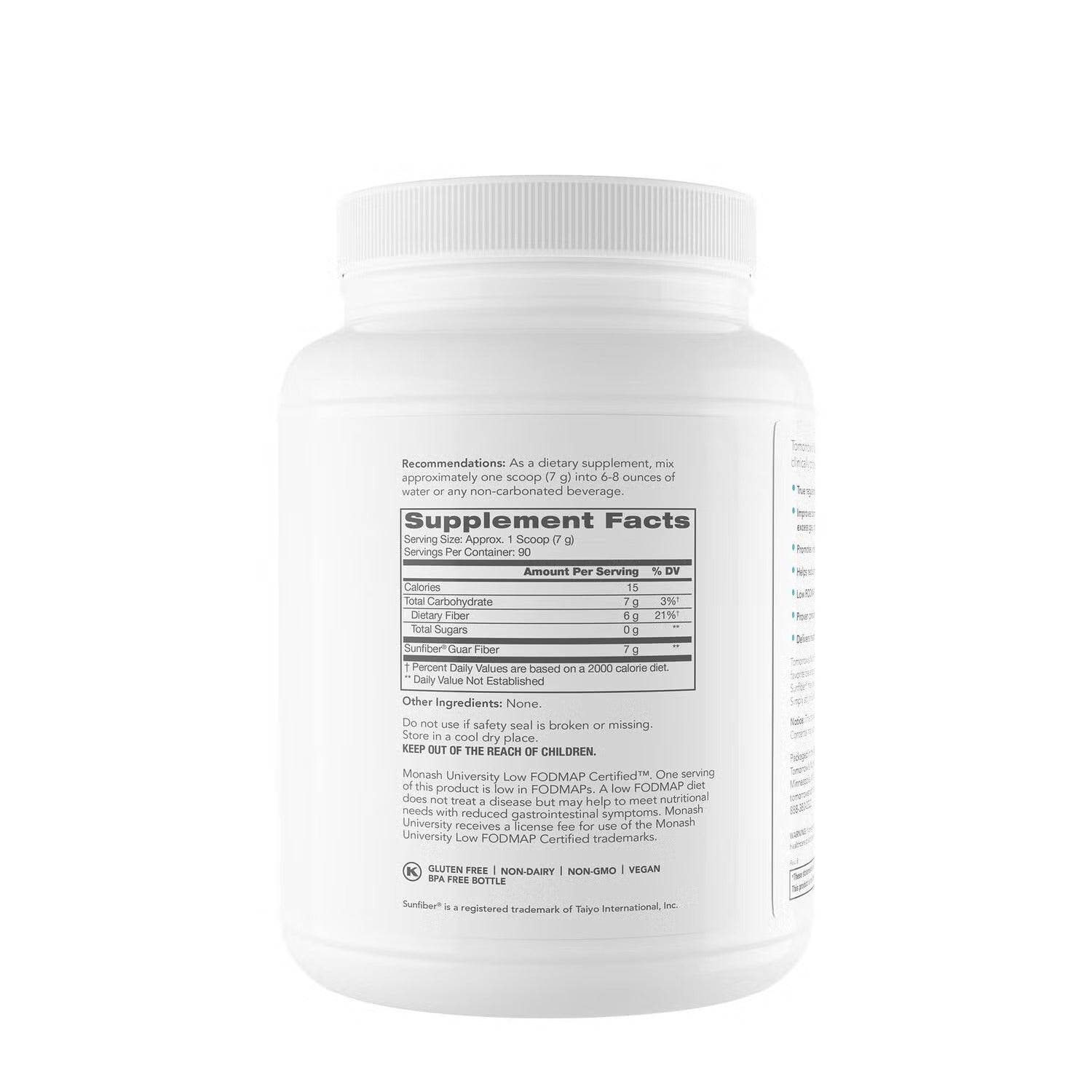 Sunfiber® Fiber Supplement - 1.39 lb (90 Servings) Sunfiber® Fiber Supplement - 1.39 lb (90 Servings)